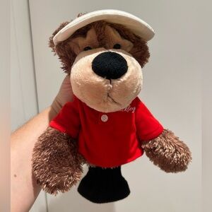 The brick brickley bear golf club cover